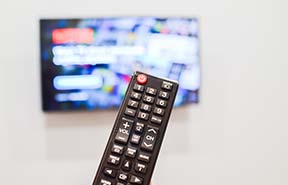 Flat Screen TVs in Patient Rooms